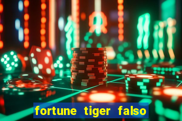 fortune tiger falso para brincar